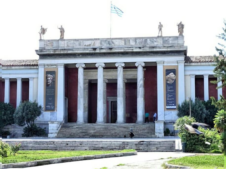 Nice& Cozy Flat 1Min From The Heart Of Athens.Wifi Exterior foto